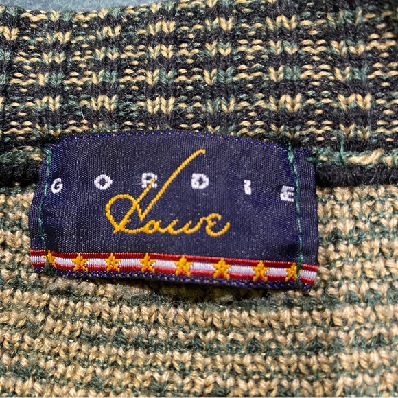 Gordie Howe cardigan small to medium women’s size. Nice green gold black - Picture 7 of 7